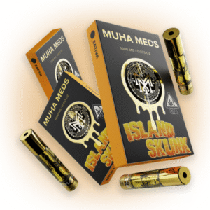 Island Skunk Muha Meds cart